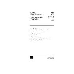 IEC 60424-1 Ed. 1.0 b:1999