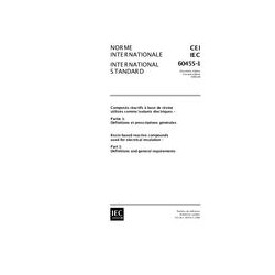 IEC 60455-1 Ed. 2.0 b:1998