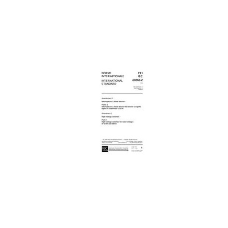 IEC 60265-2 Amd.2 Ed. 1.0 b:1998