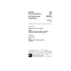 IEC 60118-1 Amd.1 Ed. 3.0 b:1998