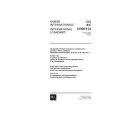 IEC 61300-3-21 Ed. 1.0 b:1998