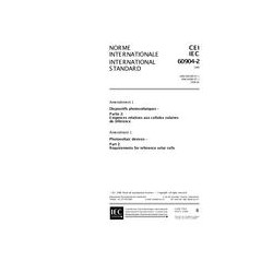 IEC 60904-2 Amd.1 Ed. 1.0 b:1998