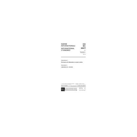 IEC 60477 Amd.1 Ed. 1.0 b:1997