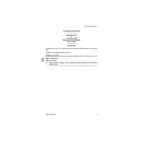 AS 1617.4-1993 AMDT 1