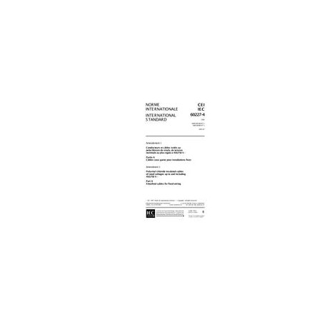 IEC 60227-4 Amd.1 Ed. 2.0 b:1997