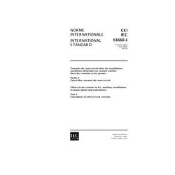 IEC 61660-1 Ed. 1.0 b:1997