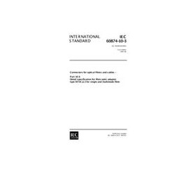 IEC 60874-10-3 Ed. 1.0 en:1997