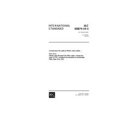 IEC 60874-14-1 Ed. 1.0 en:1997