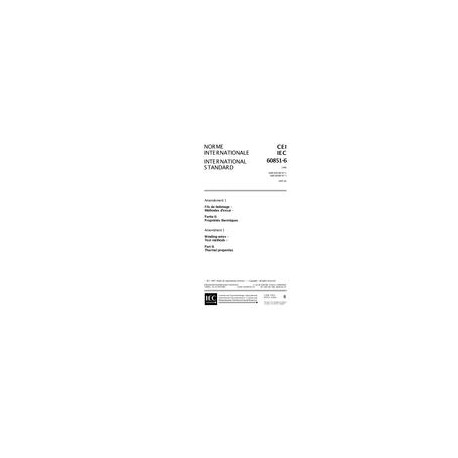 IEC 60851-6 Amd.1 Ed. 2.0 b:1997