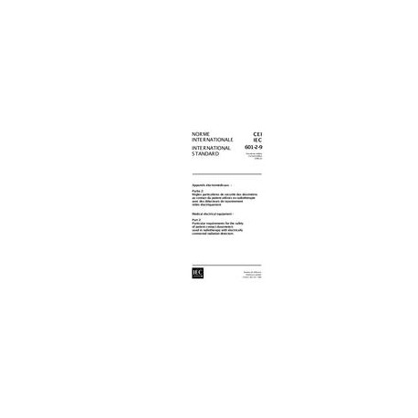 IEC 60601-2-9 Ed. 2.0 b:1996