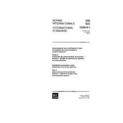 IEC 61334-4-1 Ed. 1.0 b:1996