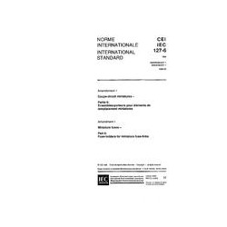 IEC 60127-6 Amd.1 Ed. 1.0 b:1996