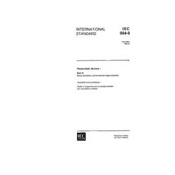 IEC 60904-9 Ed. 1.0 en:1995