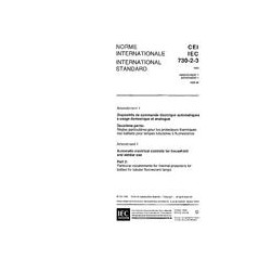 IEC 60730-2-3 Amd.1 Ed. 1.0 b:1995