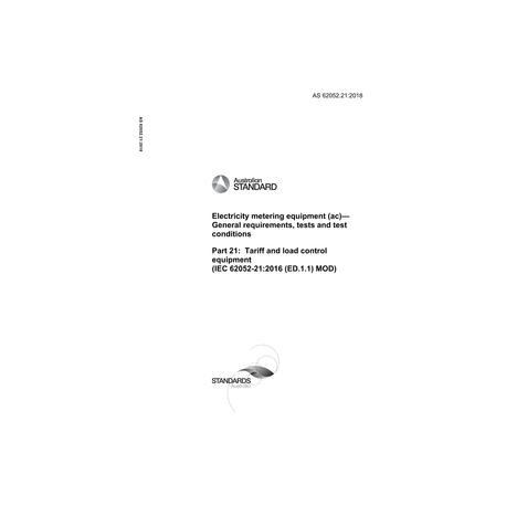 AS 62052.21:2018