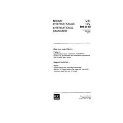 IEC 60404-8-10 Ed. 1.0 b:1994