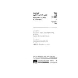 IEC 60092-301 Amd.1 Ed. 3.0 b:1994