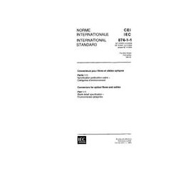 IEC 60874-1-1 Ed. 1.0 b:1994