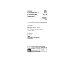 IEC 60118-0 Amd.1 Ed. 2.0 b:1994