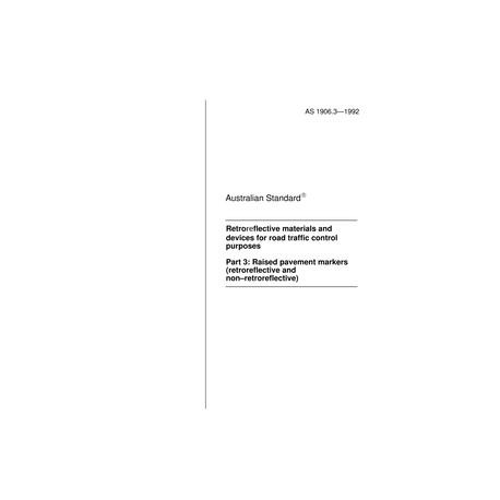 AS 1906.3-1992 [ Available Superseded ]