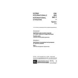 IEC 60641-1 Amd.1 Ed. 1.0 b:1993