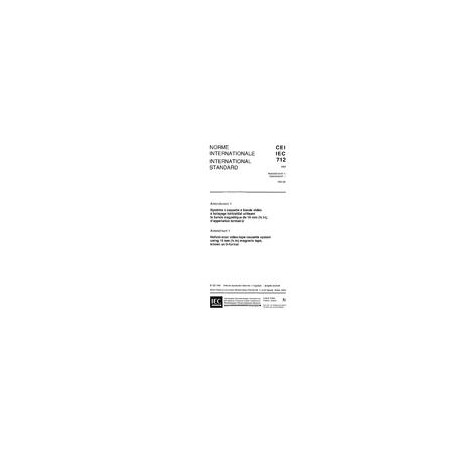IEC 60712 Amd.1 Ed. 2.0 b:1993