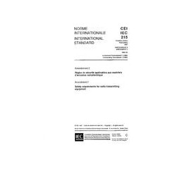 IEC 60215 Amd.2 Ed. 3.0 b:1993