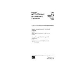 IEC 61029-2-7 Ed. 1.0 b:1993