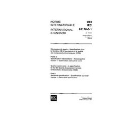 IEC 61178-3-1 Ed. 1.0 b:1993