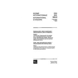 IEC 60933-3 Ed. 1.0 b:1992