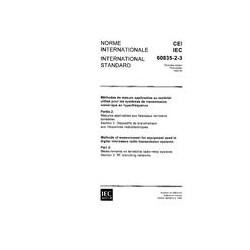 IEC 60835-2-3 Ed. 1.0 b:1992