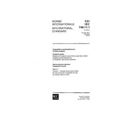 IEC 60748-11-1 Ed. 1.0 b:1992