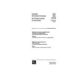 IEC 60315-6 Ed. 1.0 b:1991