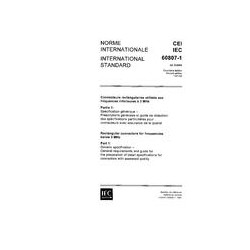 IEC 60807-1 Ed. 2.0 b:1991