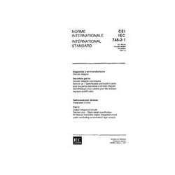 IEC 60748-2-1 Ed. 1.0 b:1991