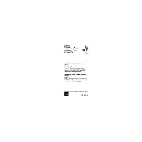 IEC 60122-2-1 Ed. 1.0 b:1991