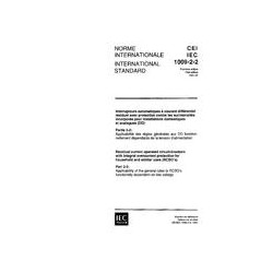 IEC 61009-2-2 Ed. 1.0 b:1991