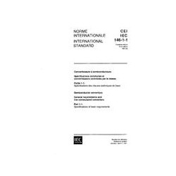 IEC 60146-1-1 Ed. 3.0 b:1991