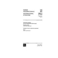 IEC 61051-1 Ed. 1.0 b:1991