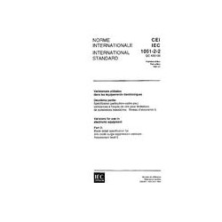 IEC 61051-2-2 Ed. 1.0 b:1991