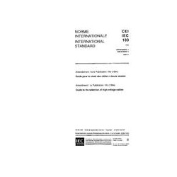 IEC 60183 Amd.1 Ed. 2.0 b:1990
