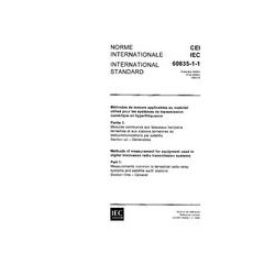 IEC 60835-1-1 Ed. 1.0 b:1990