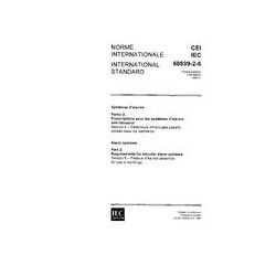 IEC 60839-2-6 Ed. 1.0 b:1990