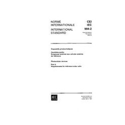 IEC 60904-2 Ed. 1.0 b:1989