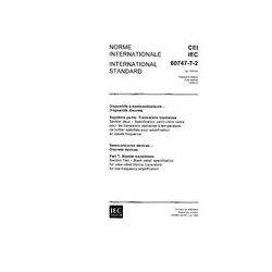 IEC 60747-7-2 Ed. 1.0 b:1989