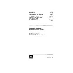 IEC 60914 Ed. 1.0 b:1988