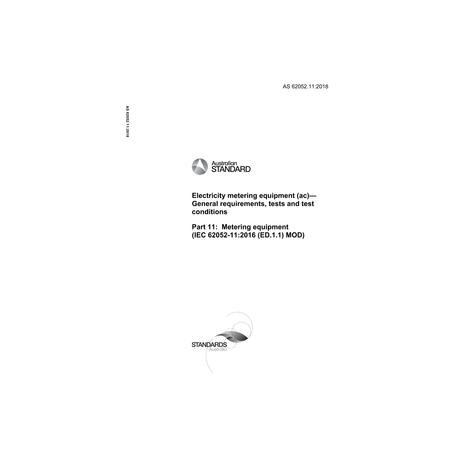 AS 62052.11:2018