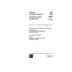IEC 60268-2 Ed. 2.0 b:1987
