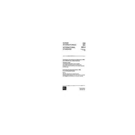 IEC 60603-4 Ed. 1.0 b:1987