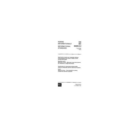 IEC 60455-2-2 Ed. 1.0 b:1984